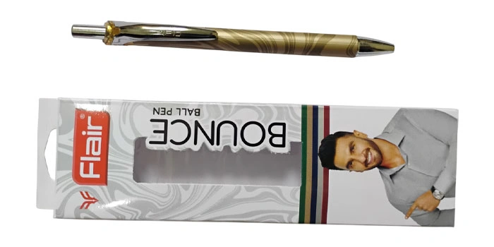 Bounce Ball Pen Blue Detail