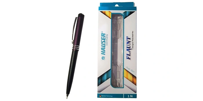 Flaunt Ball Pen Blue Detail