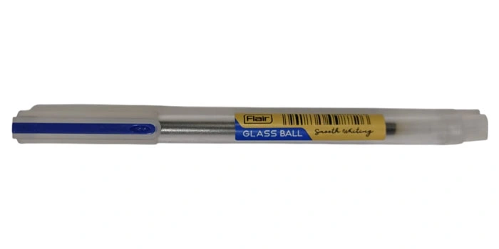 Glass Ball Pen Blue Detail