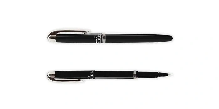 Guide Ball Pen Black Pouch Pack Detail