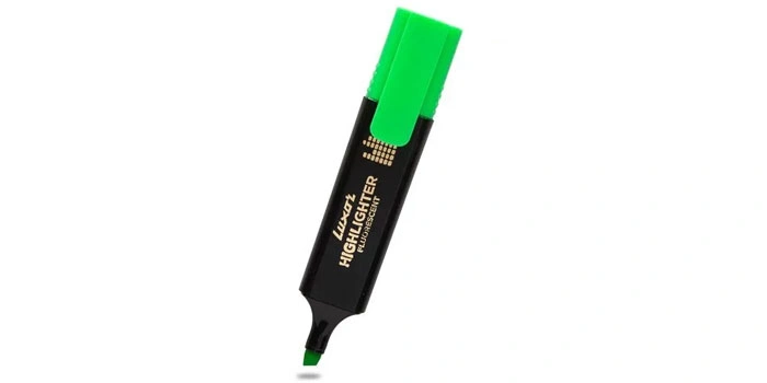 Highlighter Super Fluorescent Green Detail