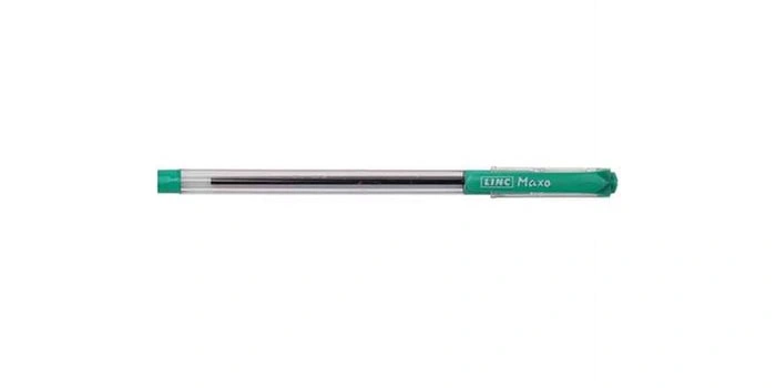 Maxo Fine Ball Pen Green Detail