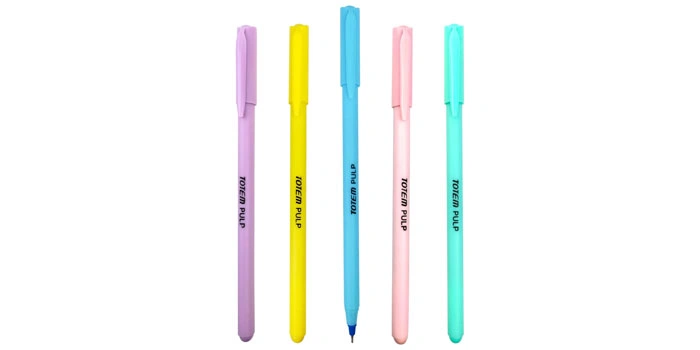 Totem Ball Pulp Pen Blue