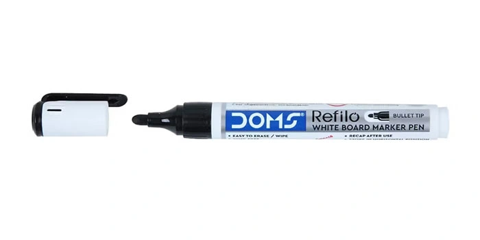 Refilo White Board Marker Pen Black Detail