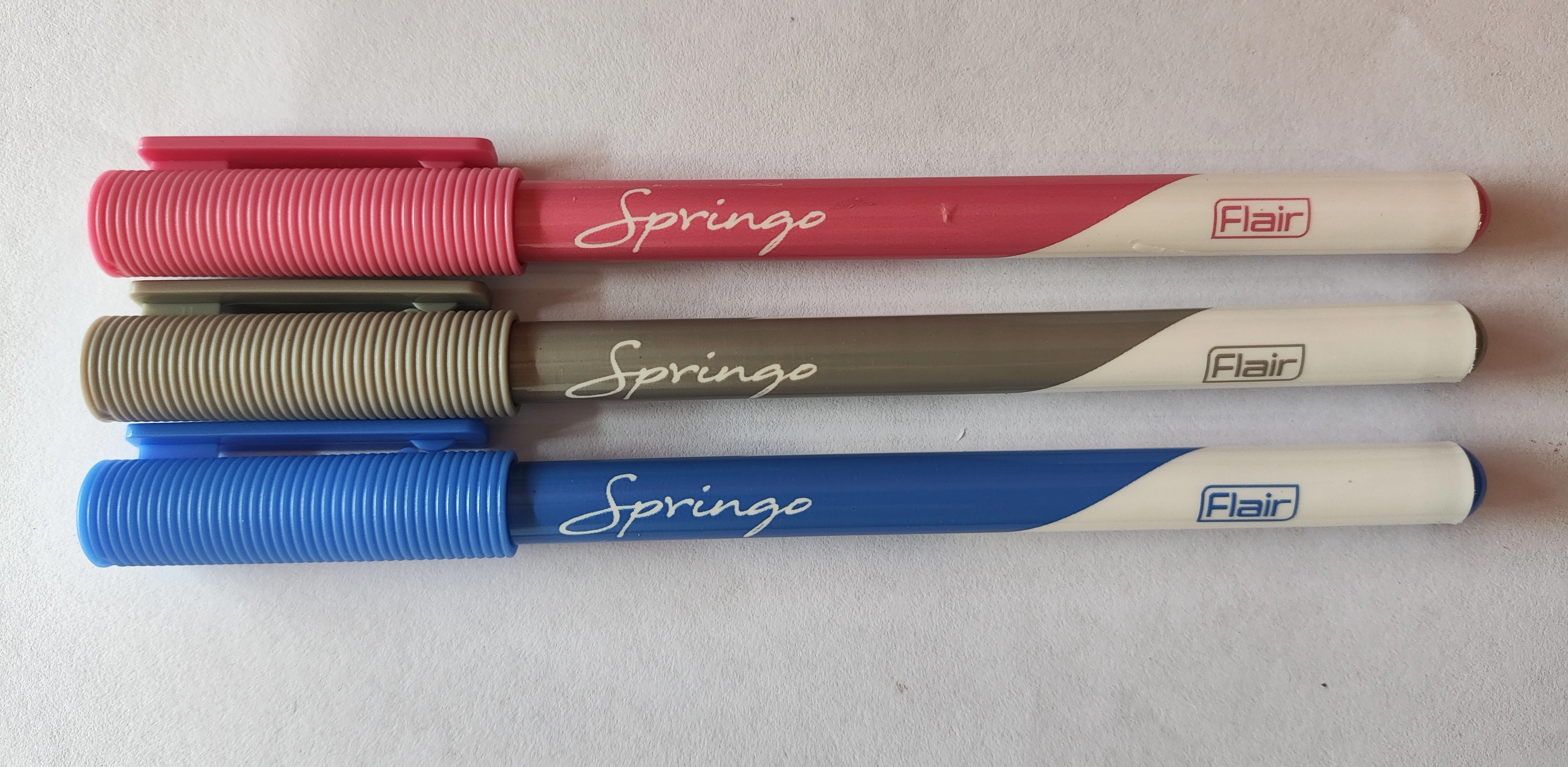 Springo Ball Pen Blue Detail