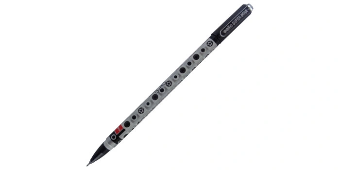 Super Star Gel Pen Black Detail